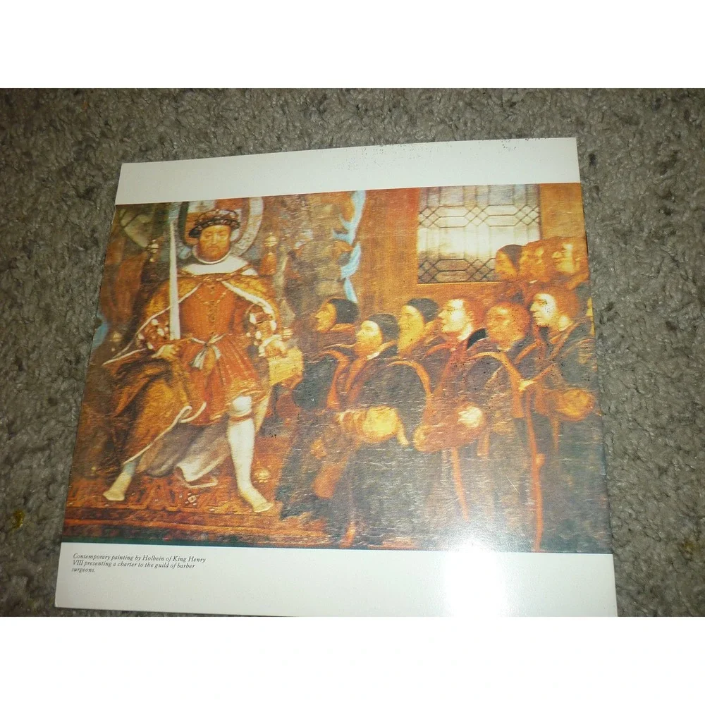 1982 The Mary Rose Trust Guidebook Henry VIII Tudor Ship‎ Prince Charles Sign Ad